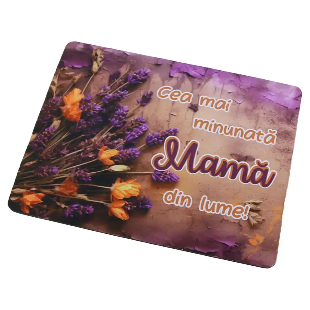 Mousepad "Cea mai minunata Mama din lume!" 22x18 CM Mousepad "Cea mai minunata Mama din lume!" 22x18 CM
