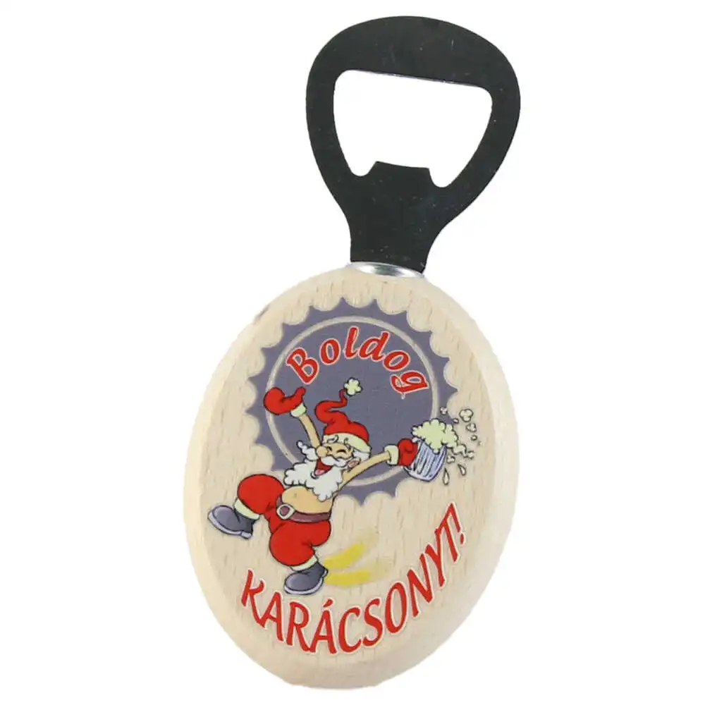Desfacator pentru sticla "Boldog Karacsonyt!" 5x12 CM