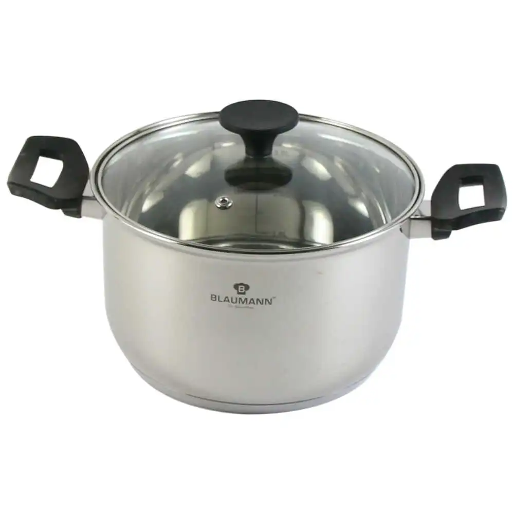 Oala cu capac din inox 7.7 L Oala cu capac din inox 7.7 L