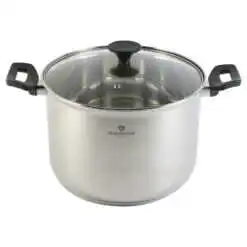Oala cu capac din inox 9.5 L