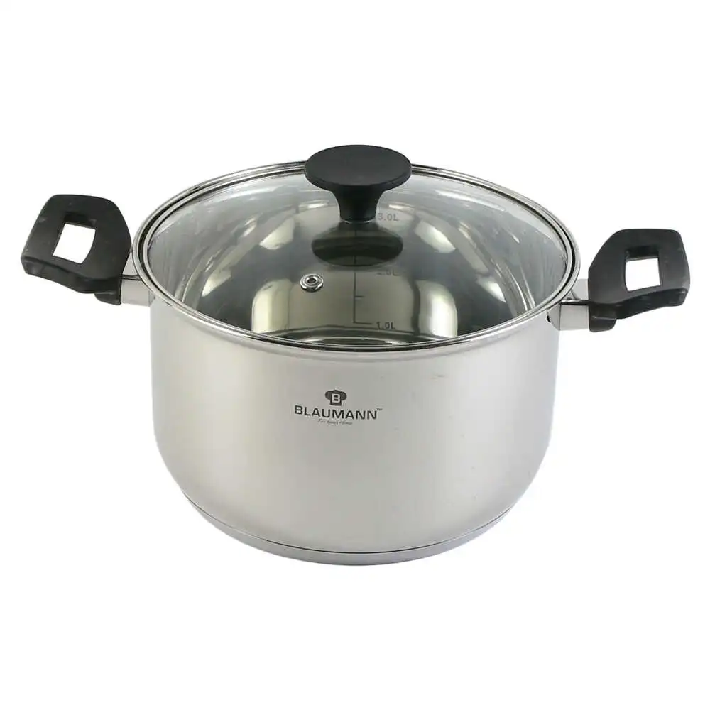 Cratita cu capac din inox 1.8 L