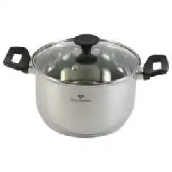 Cratita cu capac din inox 3.8 L