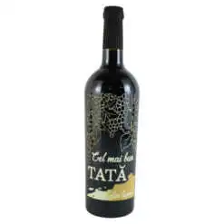 Vin rosu 750 ml "Cel mai bun Tata din lume!"