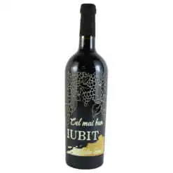Vin rosu 750 ml "Cel mai bun Iubit din lume!"