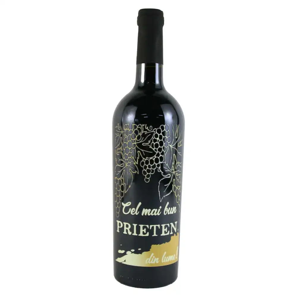 Vin rosu 750 ml "Cel mai bun Prieten din lume!" Vin rosu 750 ml "Cel mai bun Prieten din lume!"