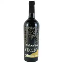 Vin rosu 750 ml "Cel mai bun Vecin din lume!"