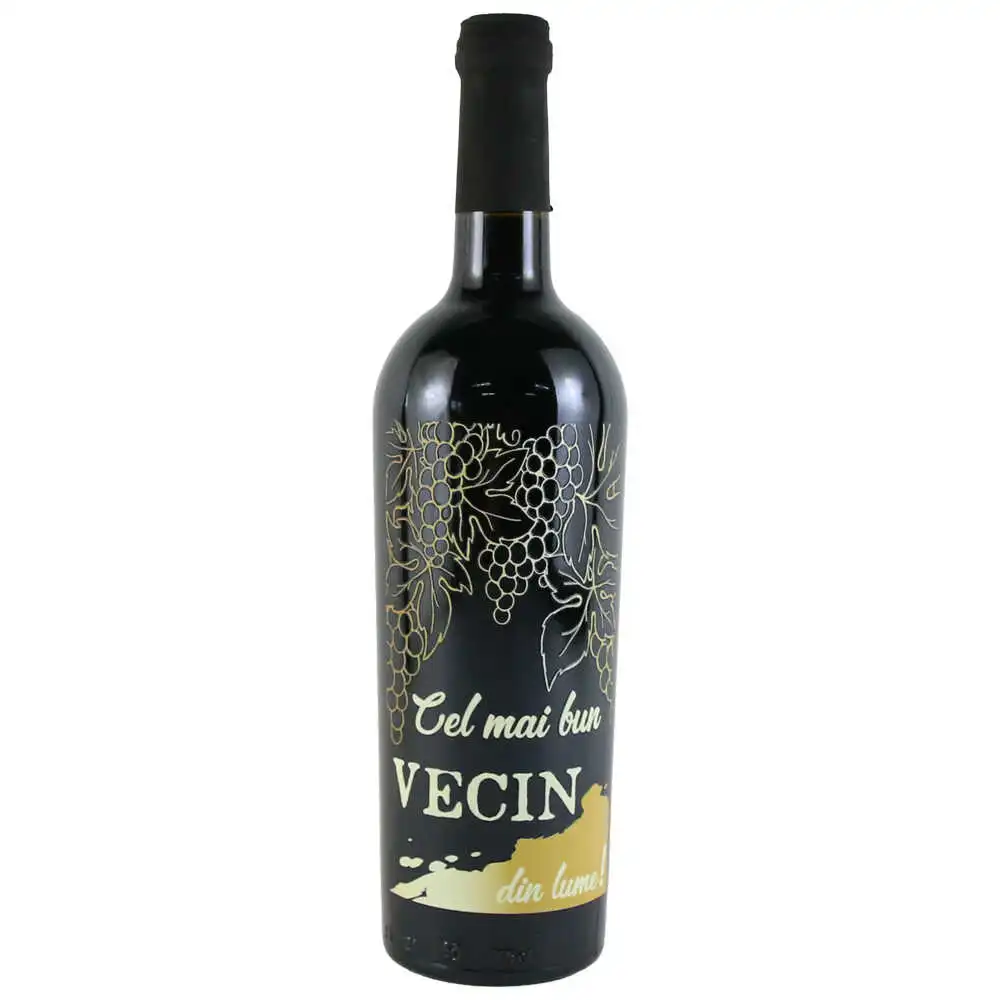 Vin rosu 750 ml "Cel mai bun Vecin din lume!"