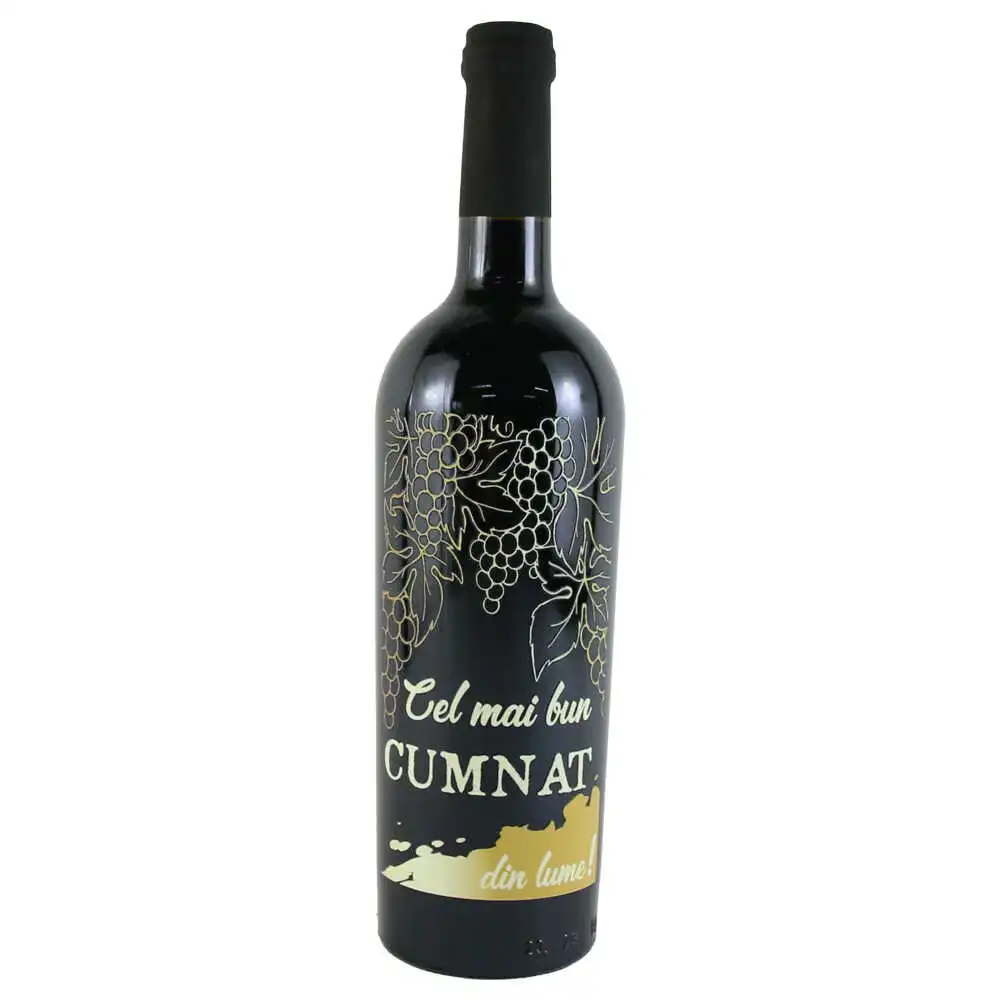Vin rosu 750 ml "Cel mai bun Cumnat din lume!" Vin rosu 750 ml "Cel mai bun Cumnat din lume!"