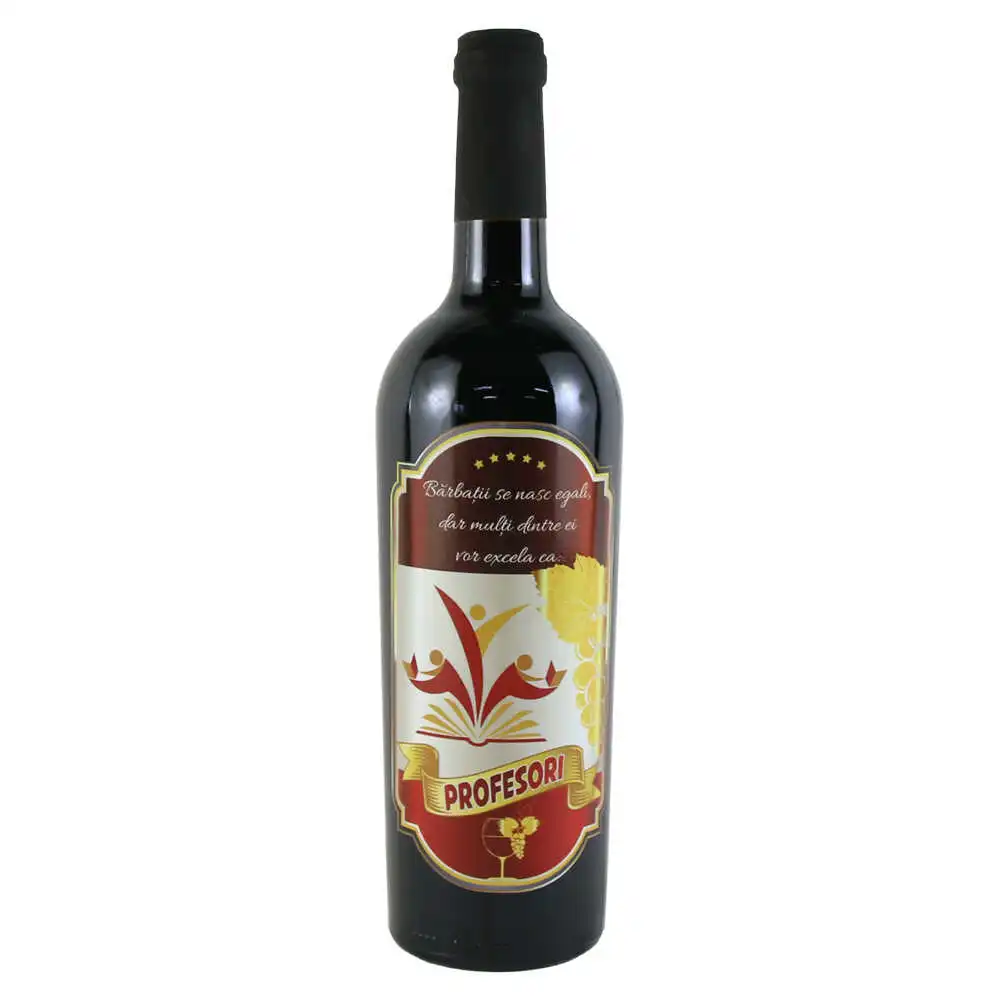 Vin rosu 750 ml "Profesori!"