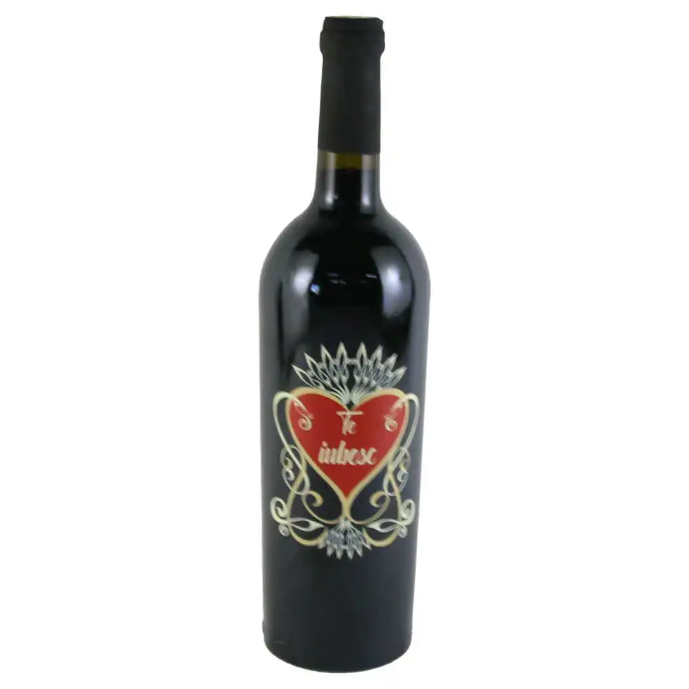 Vin rosu 750 ml "Te iubesc!"