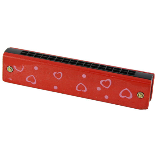 Muzicuta multicolora pentru copii din lemn 13 CM