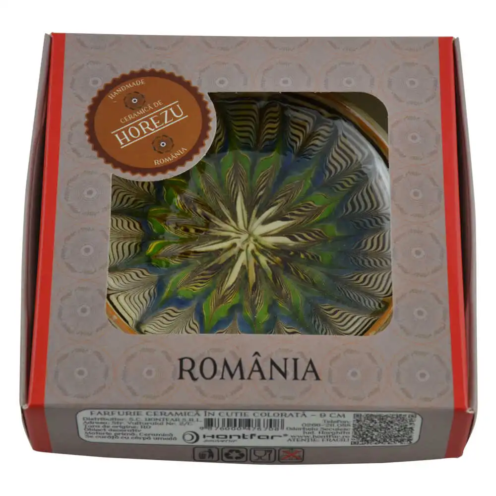 Farfurie realizata din ceramica de Horezu - Diferite modele Farfurie realizata din ceramica de Horezu - Diferite modele