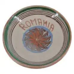 Farfurie realizata din ceramica de Horezu - Diferite modele