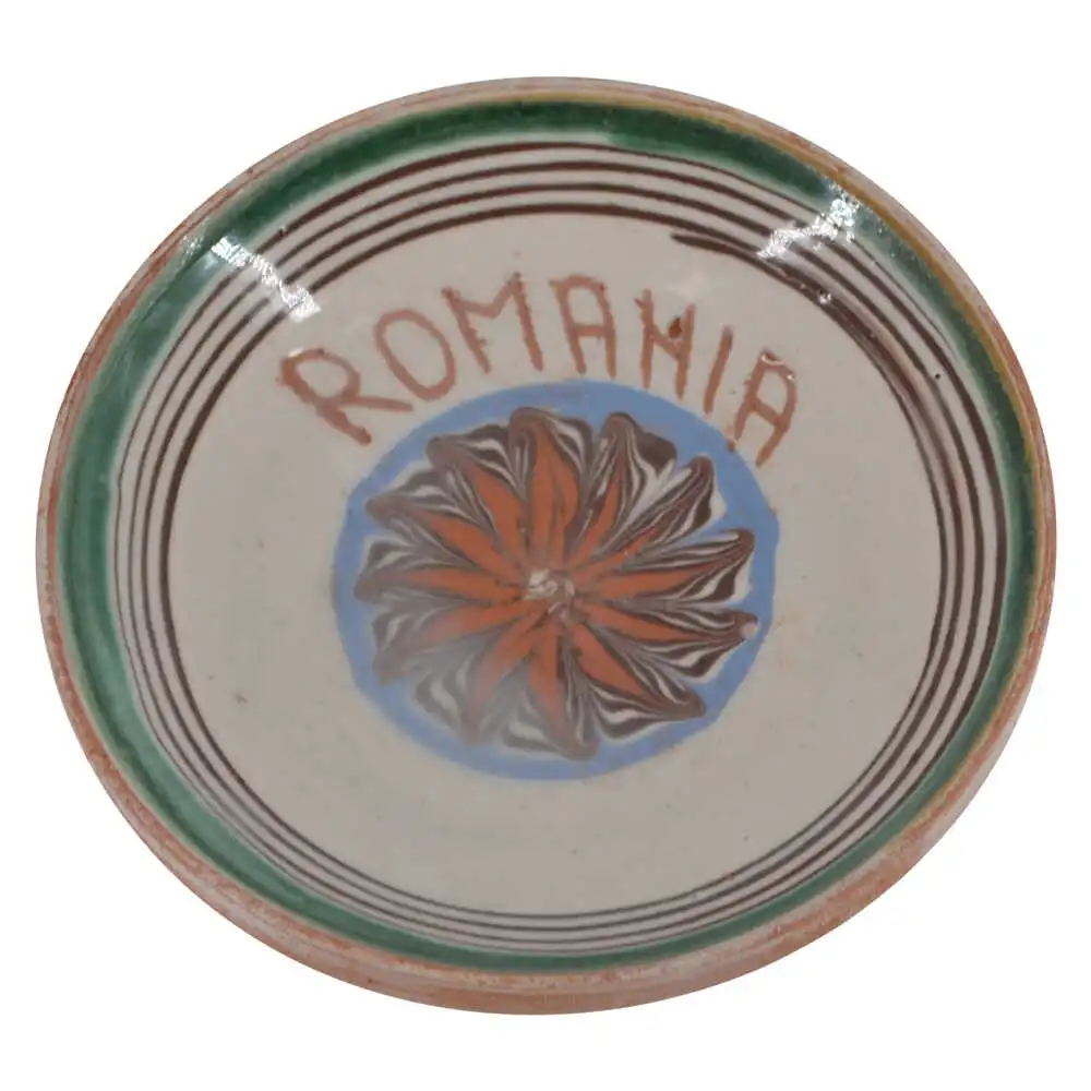 Farfurie realizata din ceramica de Horezu - Diferite modele Farfurie realizata din ceramica de Horezu - Diferite modele