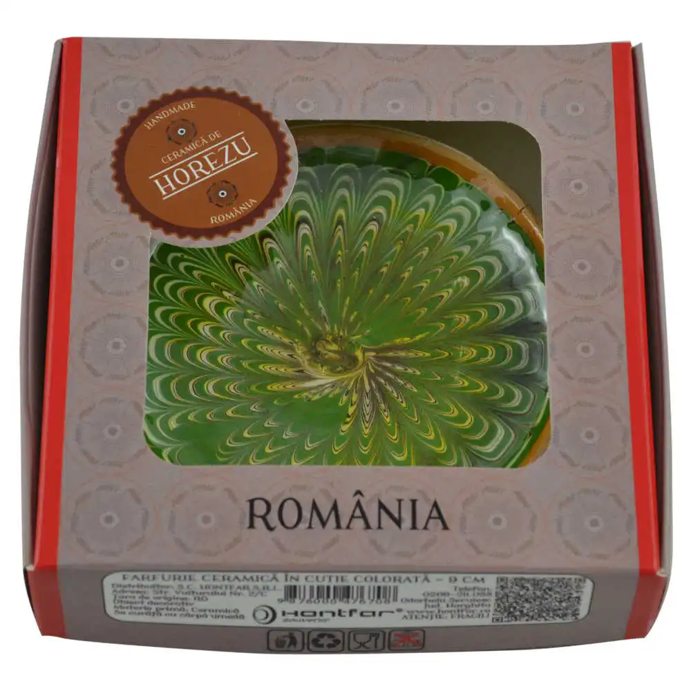 Farfurie realizata din ceramica de Horezu - Diferite modele Farfurie realizata din ceramica de Horezu - Diferite modele