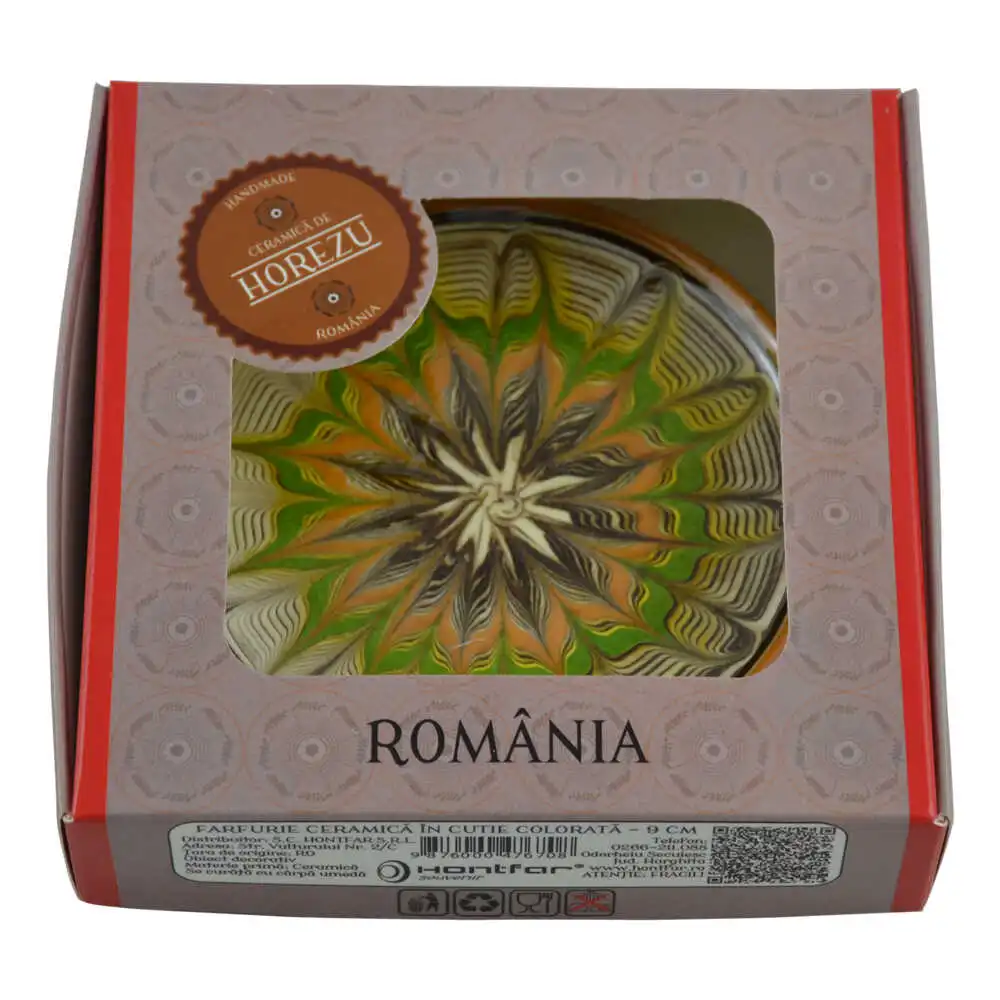 Farfurie realizata din ceramica de Horezu - Diferite modele Farfurie realizata din ceramica de Horezu - Diferite modele