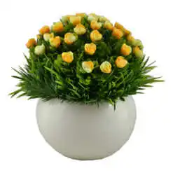 Floare artificiala - Floare heliotrop/Trandafiri pitici - Diverse culori