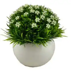 Floare artificiala - Floare heliotrop/Trandafiri pitici - Diverse culori