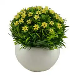 Floare artificiala - Floare heliotrop/Trandafiri pitici - Diverse culori