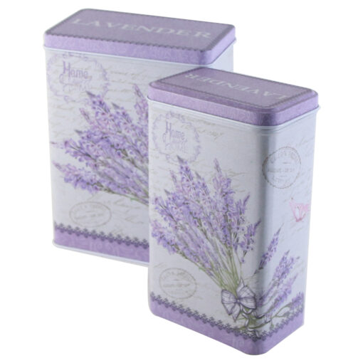 Set 2 cutii metalice 14x8x20 CM