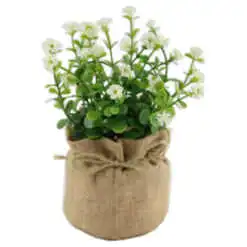 Floare artificiala in ghiveci 7x15 CM