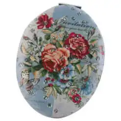 Oglinda de buzunar cu sclipici 6.5x9 CM - Se vinde 12 buc/cut.