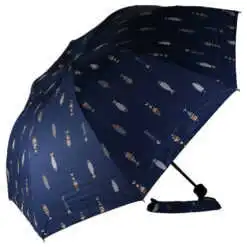 Umbrela pliabila cu husa 95x65/24 CM