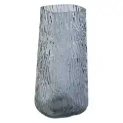 Vaza din sticla gri 11x22 CM