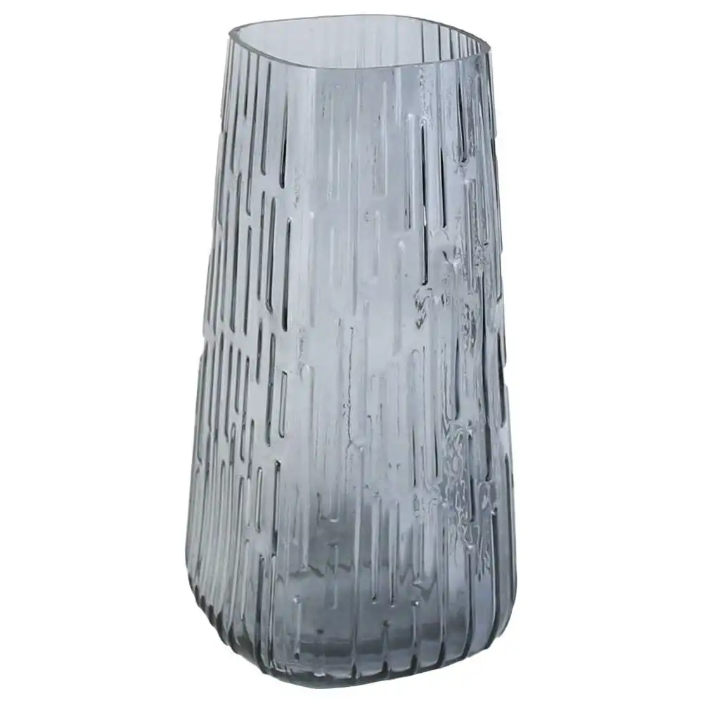 Vaza din sticla gri 11x22 CM Vaza din sticla gri 11x22 CM