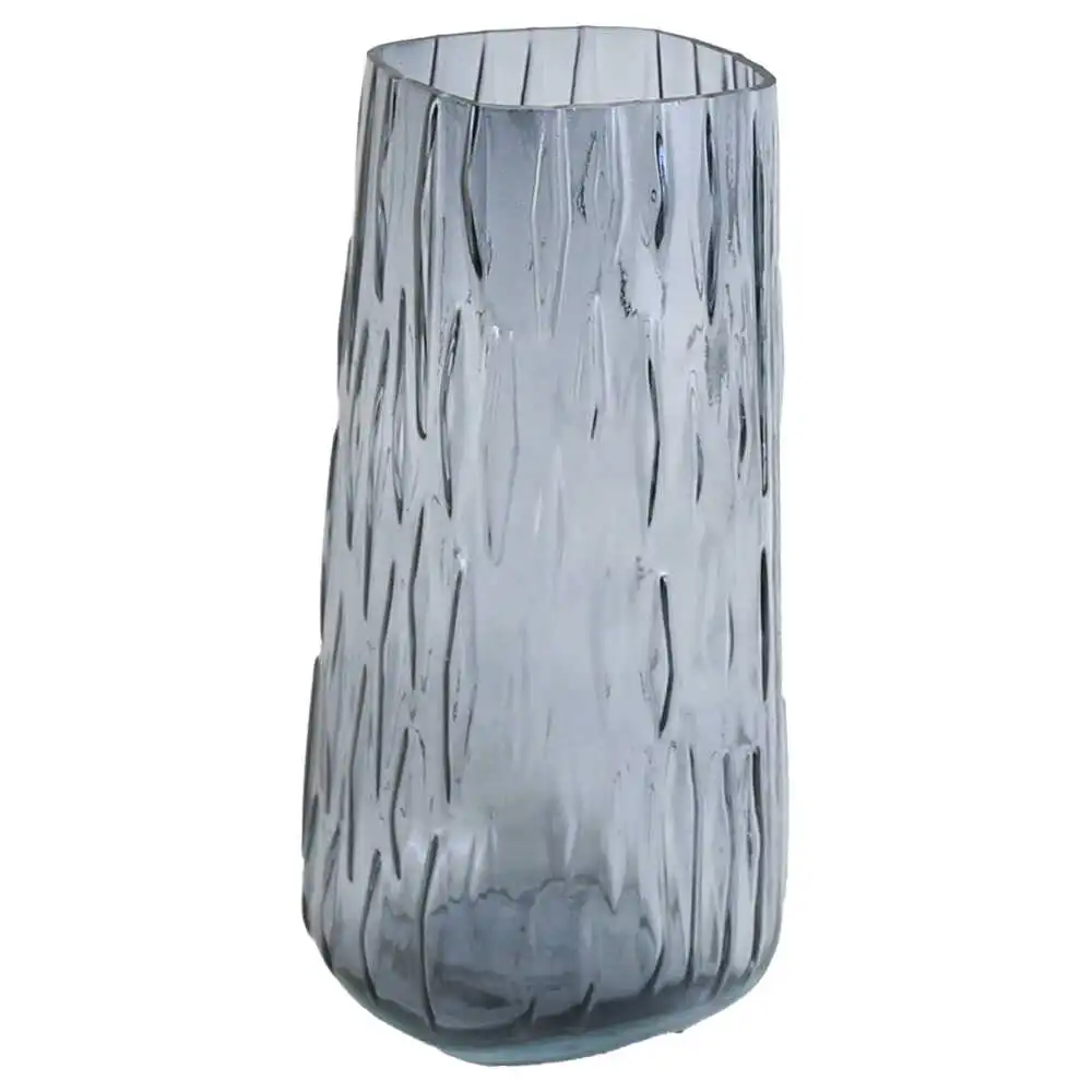 Vaza din sticla gri 11x22 CM Vaza din sticla gri 11x22 CM
