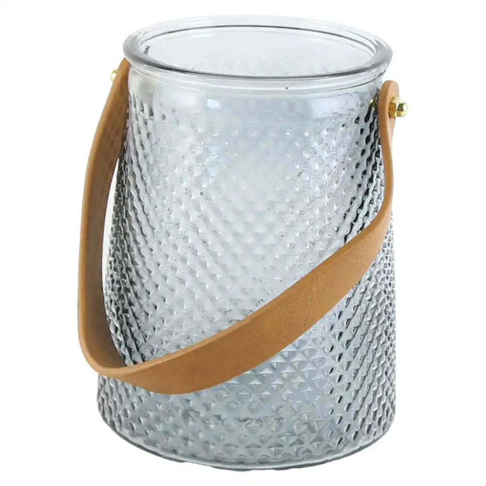 Vaza din sticla gri 11x16 CM