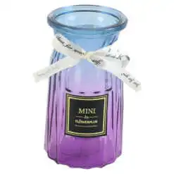 Vaza din sticla colorata 8x14 CM