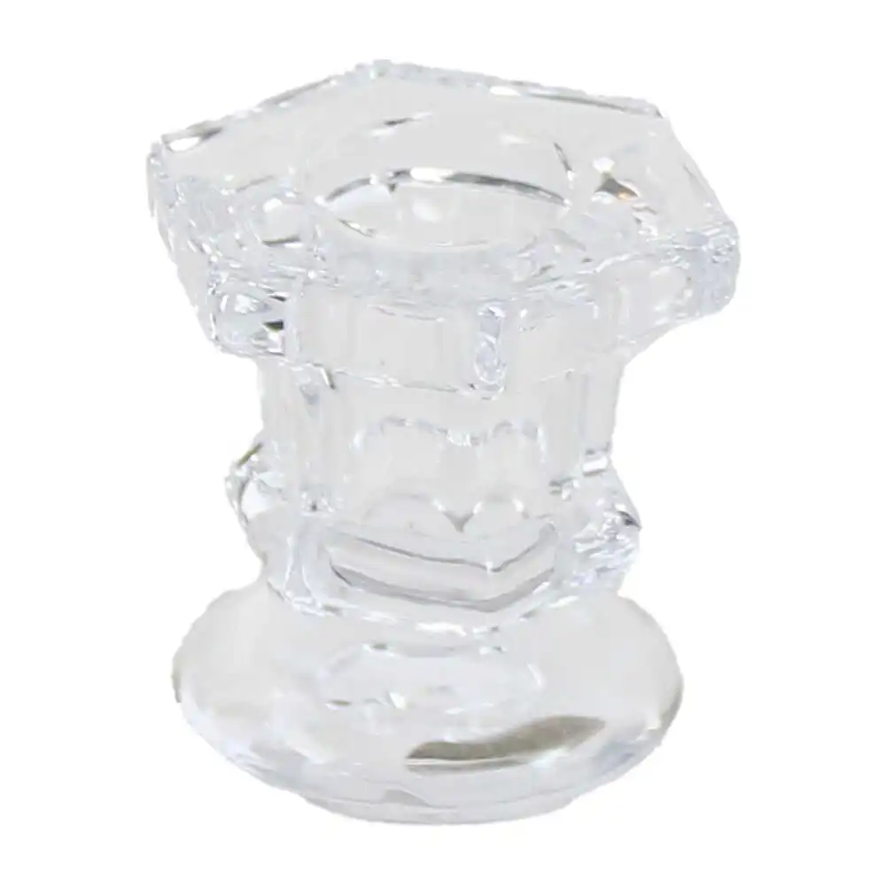 Sfesnic din sticla transparenta 5.5 CM Sfesnic din sticla transparenta 5.5 CM