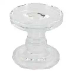 Sfesnic din sticla transparenta 8.5 CM