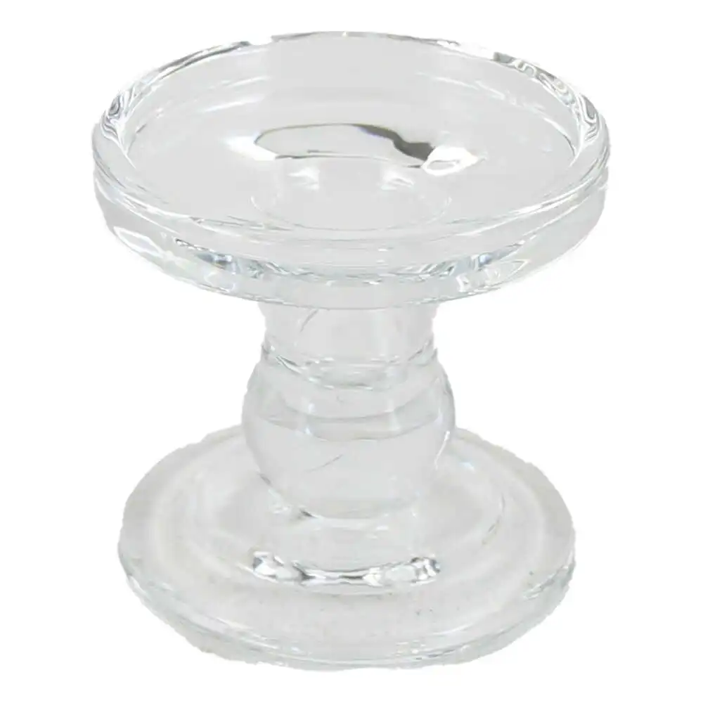 Sfesnic din sticla transparenta 8.5 CM Sfesnic din sticla transparenta 8.5 CM