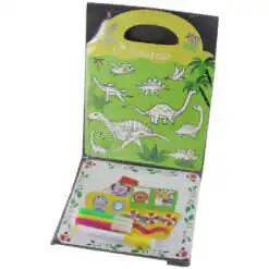 Caiet pentru colorat cu carioci "Dinosauri/Animale"