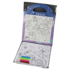 Caiet pentru colorat cu carioci