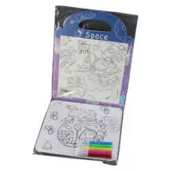 Caiet pentru colorat cu carioci