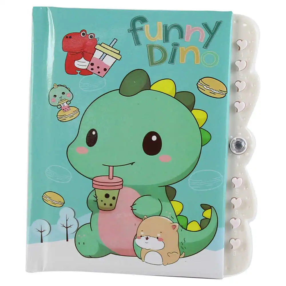 Agenda cu lacat Funny Dino