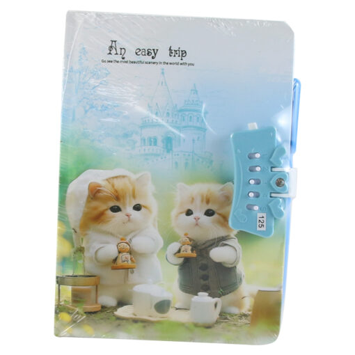 Agenda cu lacat "An easy trip" 14x19 CM