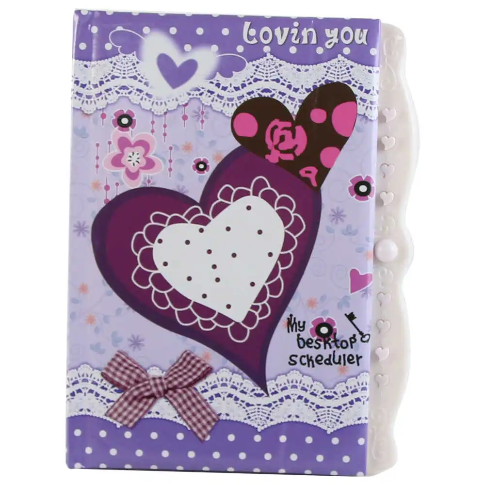 Agenda cu lacat "Lovin'n you" 14x19 CM Agenda cu lacat "Lovin'n you" 14x19 CM