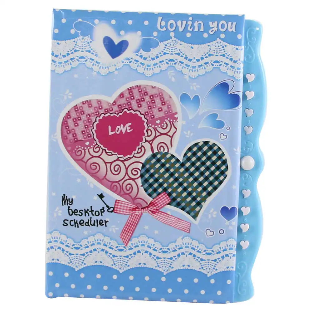 Agenda cu lacat "Lovin'n you" 14x19 CM Agenda cu lacat "Lovin'n you" 14x19 CM