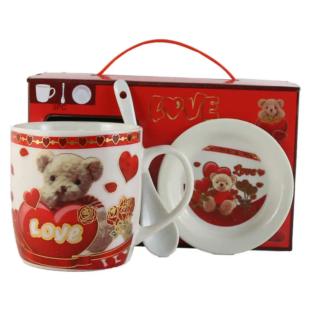 din ceramica "Love" - ursulet