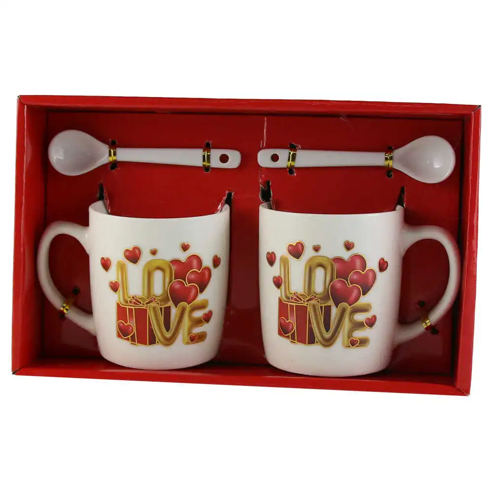 Set 2 cani cu lingurite