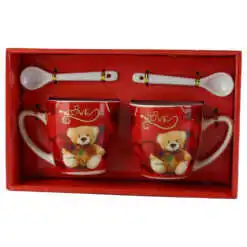 Set 2 cani cu lingurite