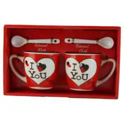 Set 2 cani cu lingurite