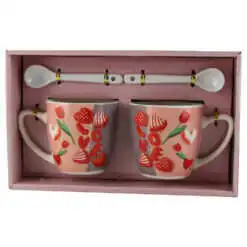 Set 2 cani cu lingurite