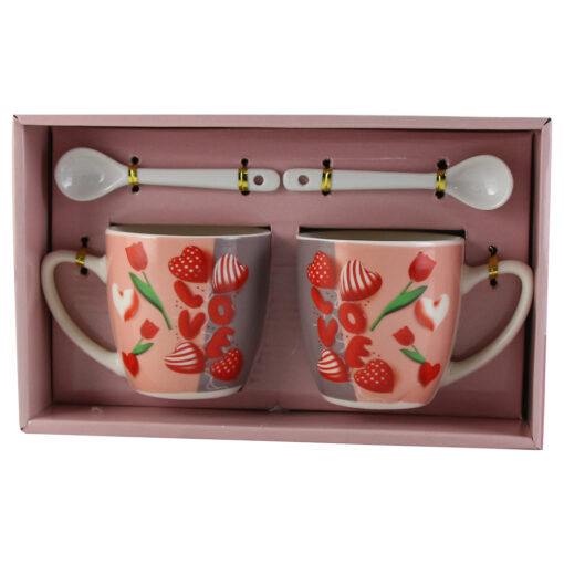 Set 2 cani cu lingurite