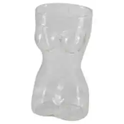 Pahar de din sticla Bust Femeie 6x11 CM