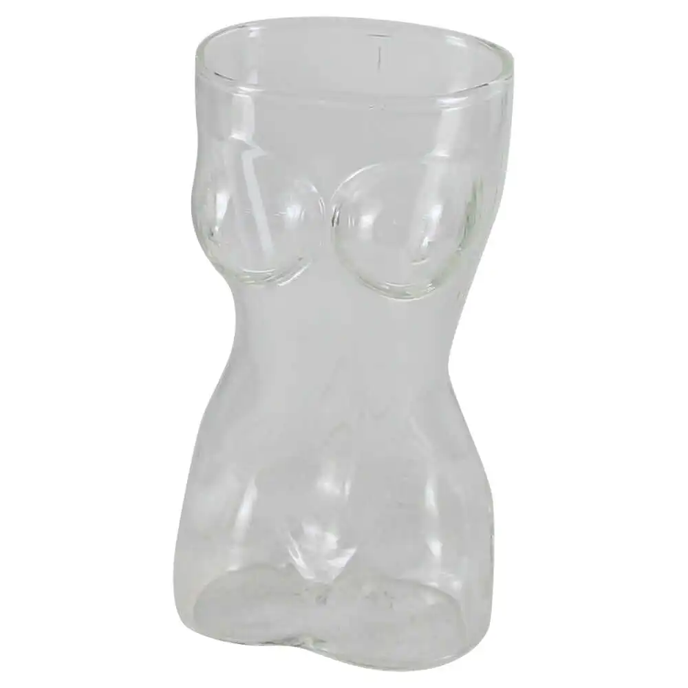 Pahar de din sticla Bust Femeie 6x11 CM Pahar de din sticla Bust Femeie 6x11 CM